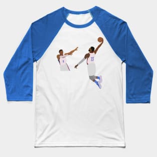 Russell Westbrook to Paul George Baseball T-Shirt